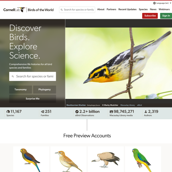 birdsoftheworld.org