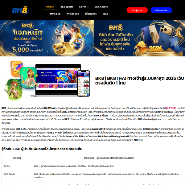 bk8thai.co.com
