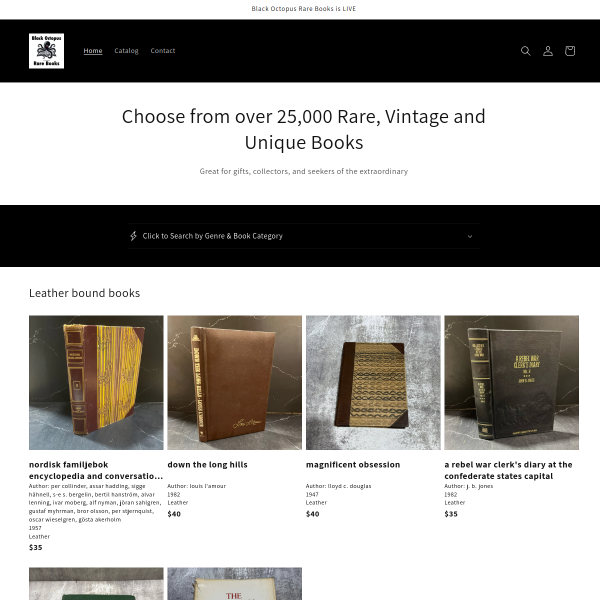 blackoctopusrarebooks.com
