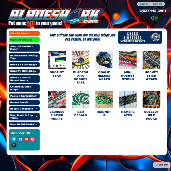 bladesharksports.com