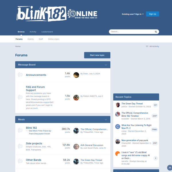 blink-182online.com