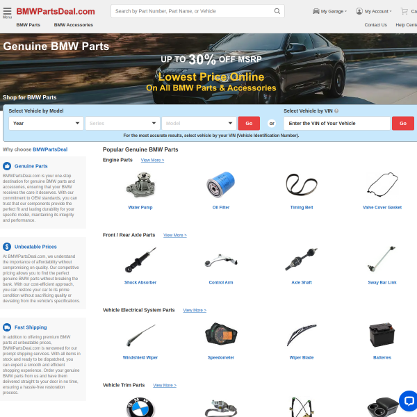 bmwpartsdeal.com
