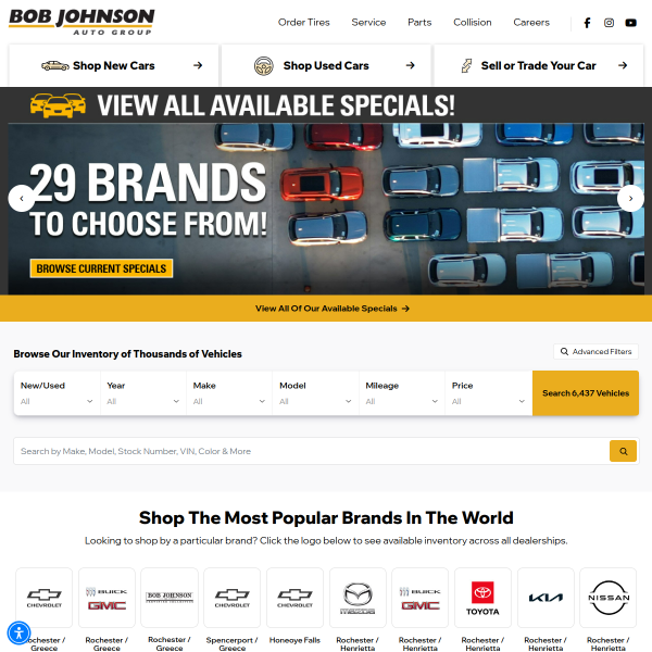bobjohnsonautogroup.com