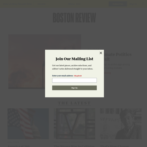 bostonreview.net