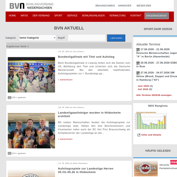 bowlingverband-niedersachsen.de