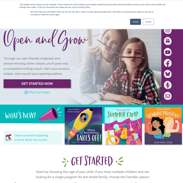 bravewriter.com