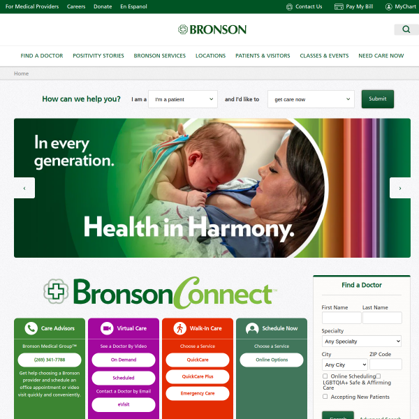 bronsonhealth.com