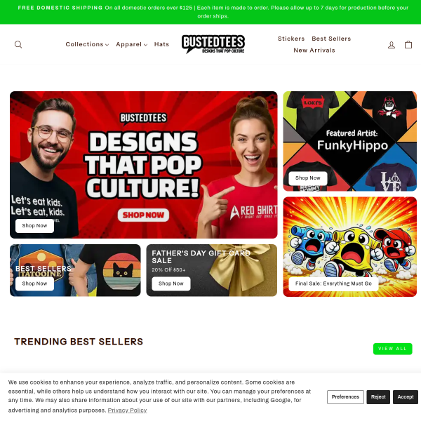 bustedtees.com