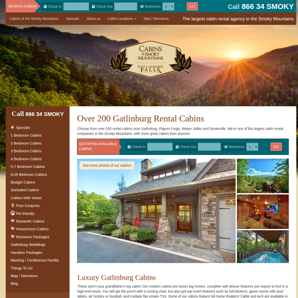 cabinsofthesmokymountains.com