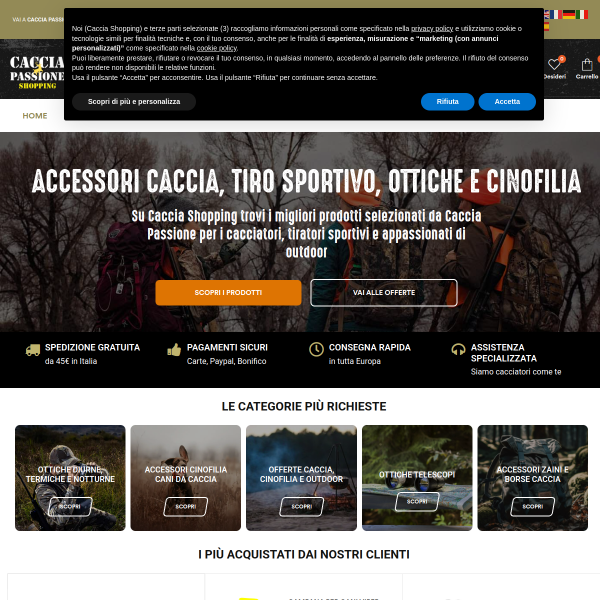 cacciashopping.com