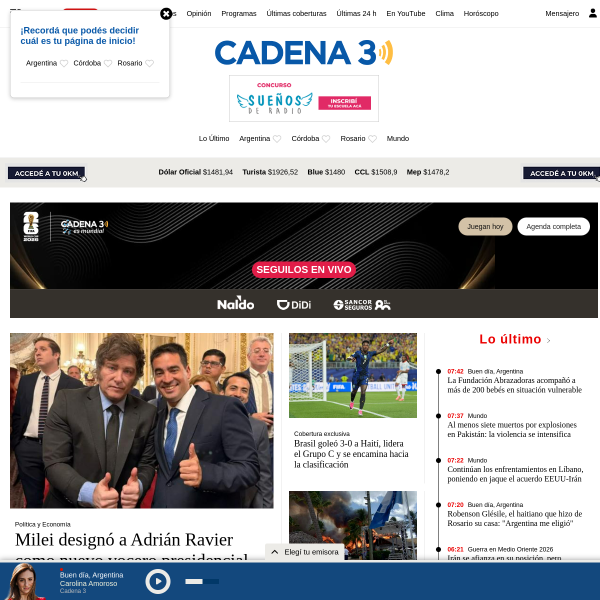 cadena3.com