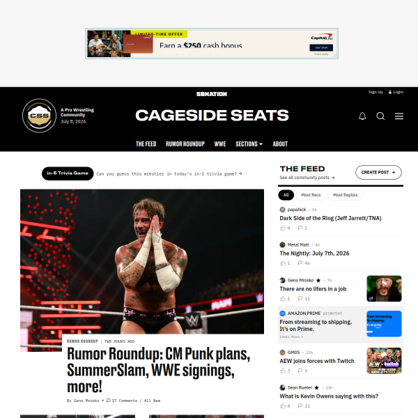 cagesideseats.com