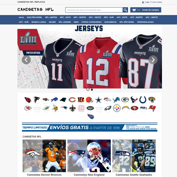 camisetasnfl.es