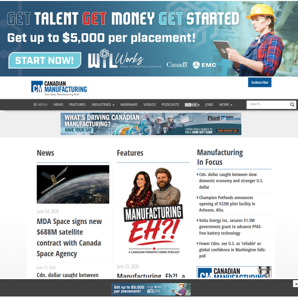 canadianmanufacturing.com