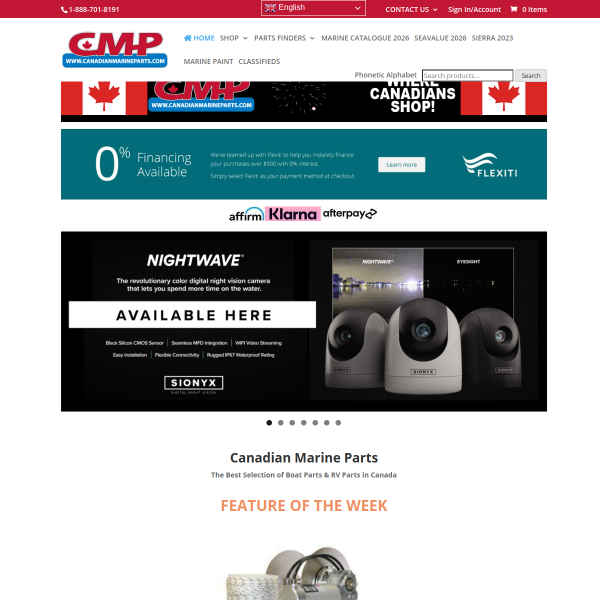 canadianmarineparts.com