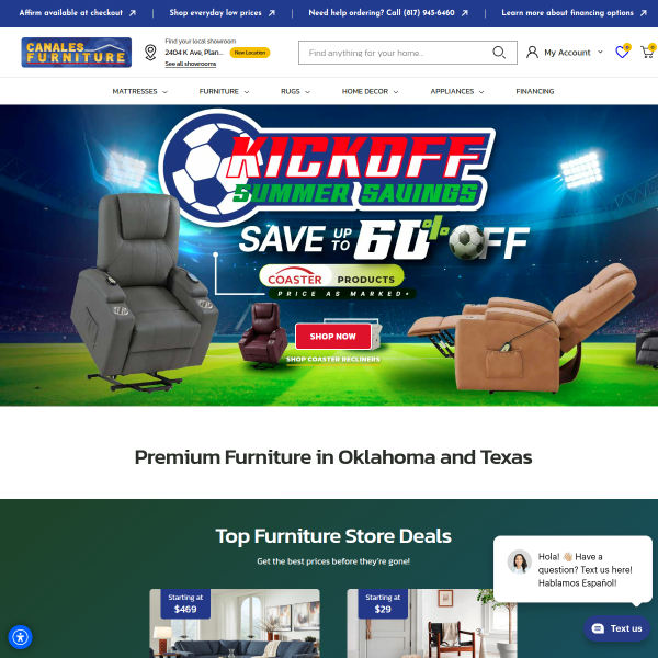 canalesfurniture.com