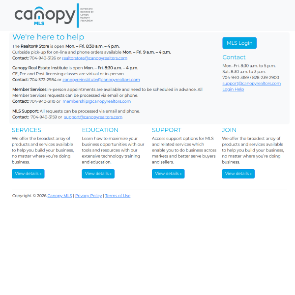 canopymls.com