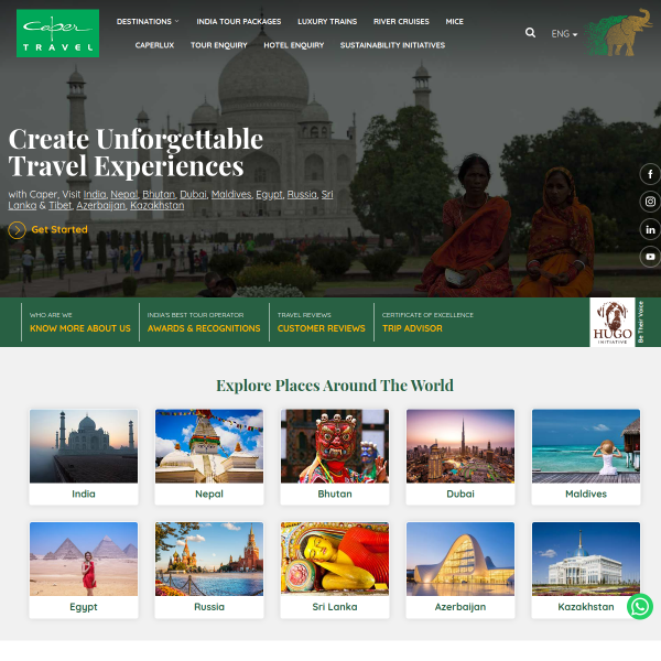 capertravelindia.com