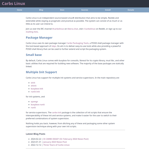 carbslinux.org