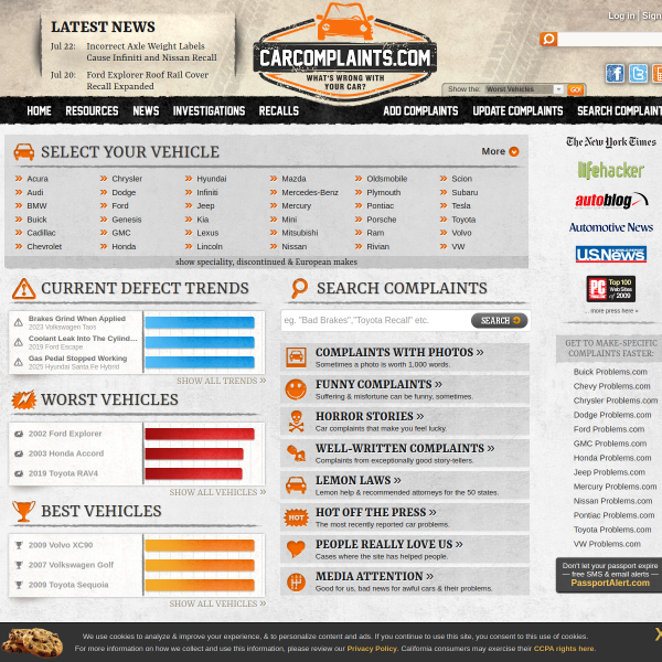 carcomplaints.com
