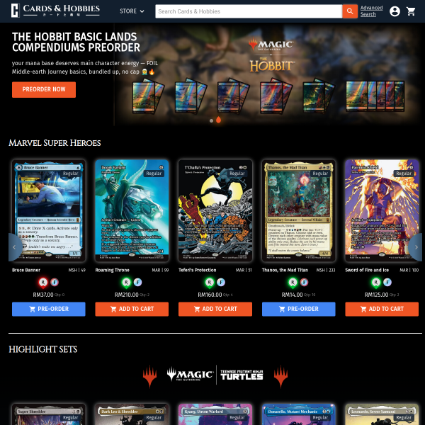 cardsandhobbies.com