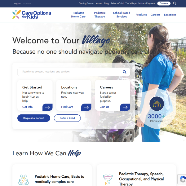 careoptionsforkids.com