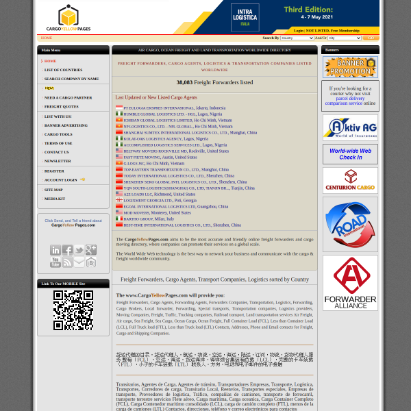 cargoyellowpages.com