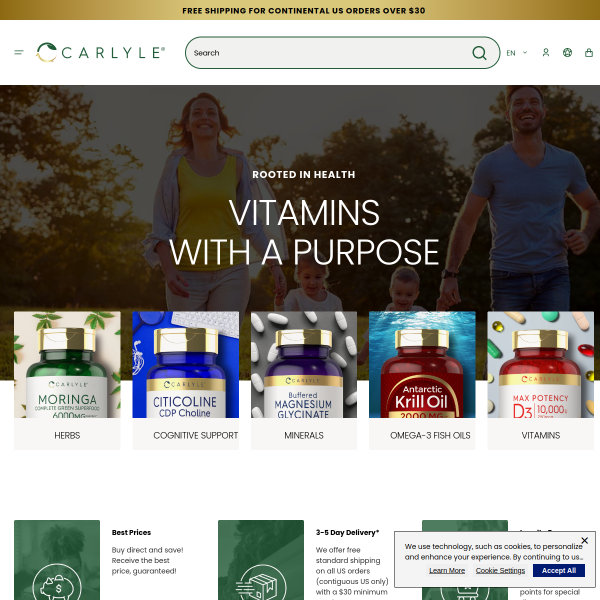 carlylenutritionals.com