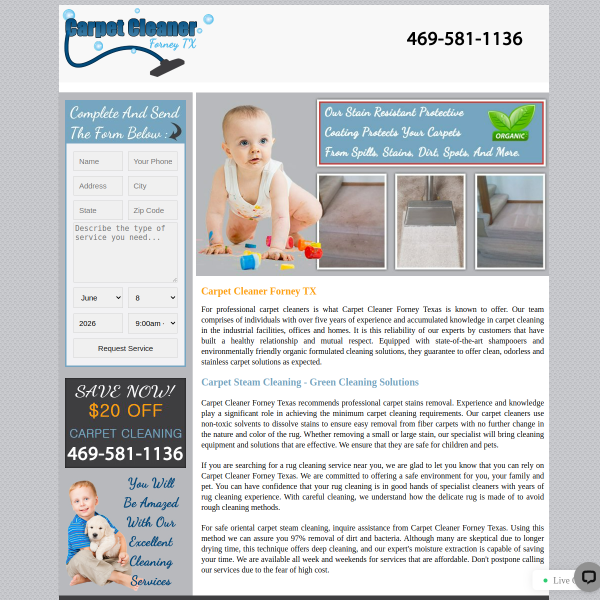 carpetcleanerforney.com