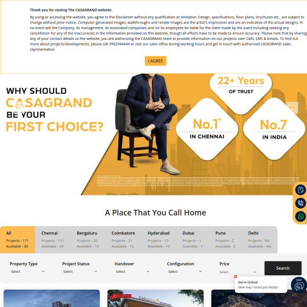 casagrand.co.in