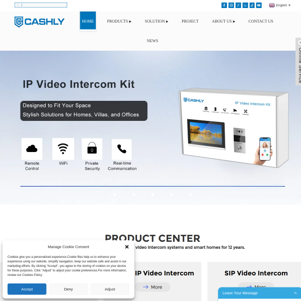cashlyintercom.com