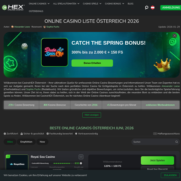 casinohex.at