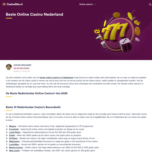 casinosite.nl