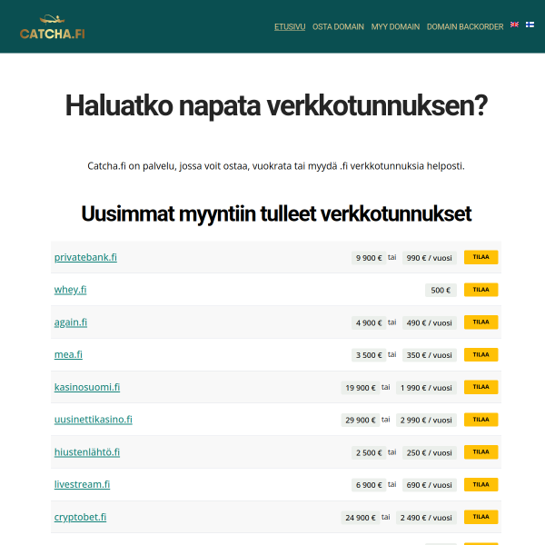 catcha.fi