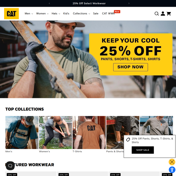 catworkwear.com