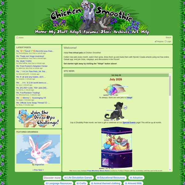 chickensmoothie.com