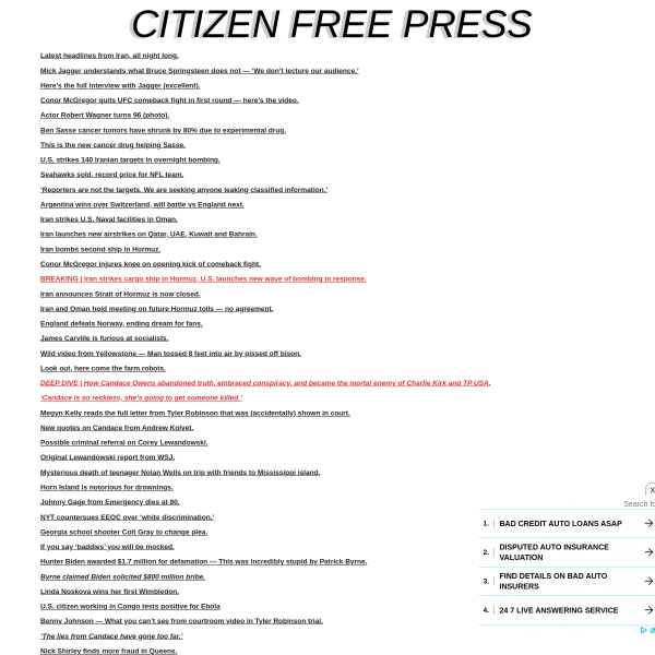 citizenfreepress.com