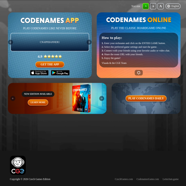 codenames.game