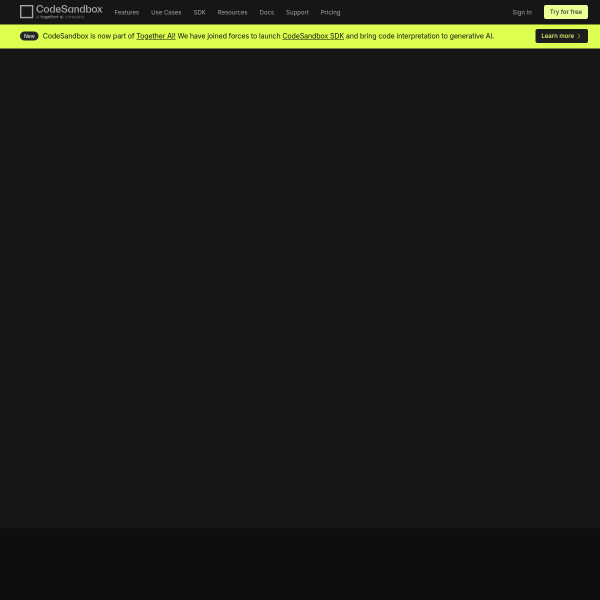 codesandbox.io