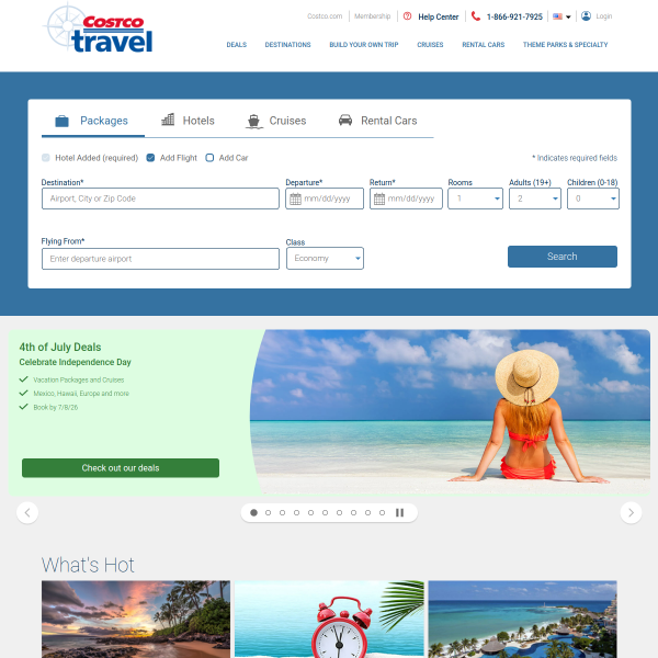 costcotravel.com