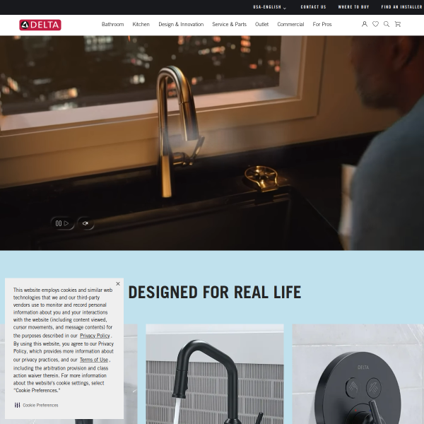 deltafaucet.com