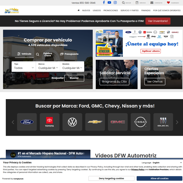 dfwautomotriz.com