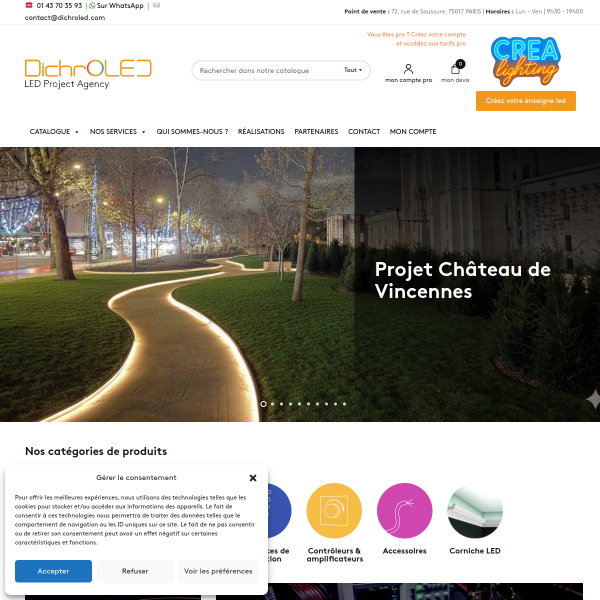 dichroled.com