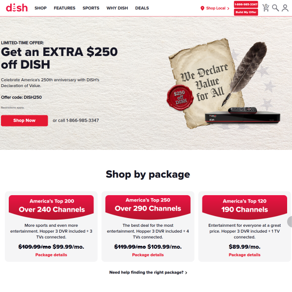 dish.com