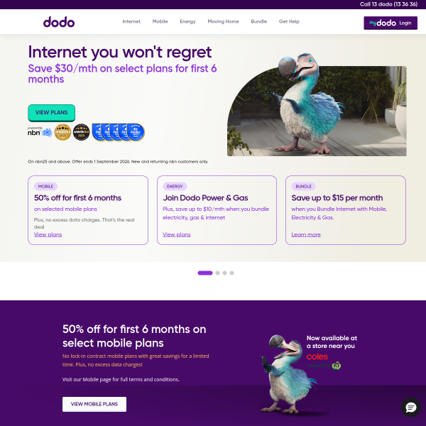 dodo.com.au