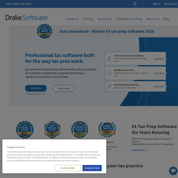 drakesoftware.com