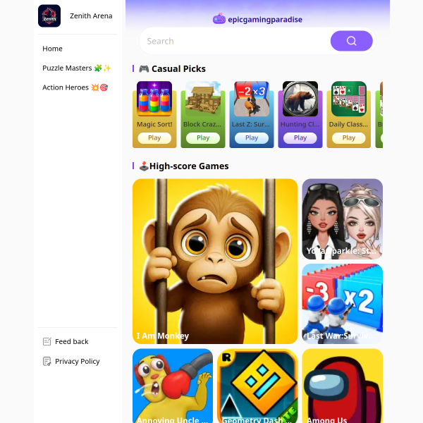 epicgamingparadise.com