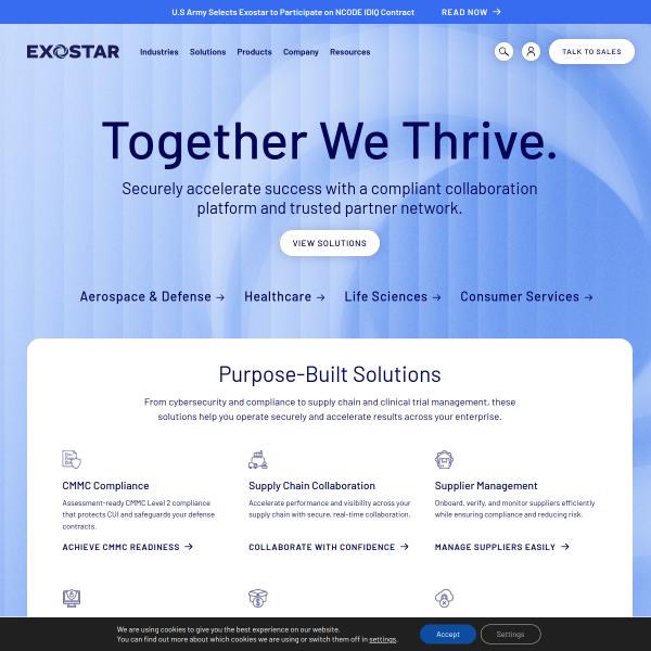 exostar.com