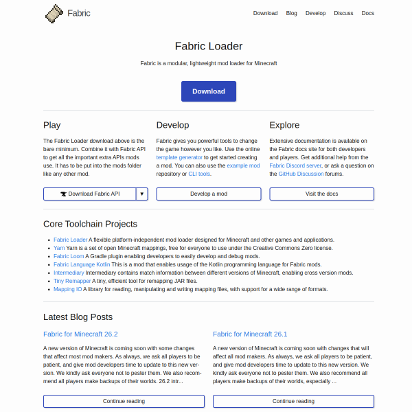fabricmc.net