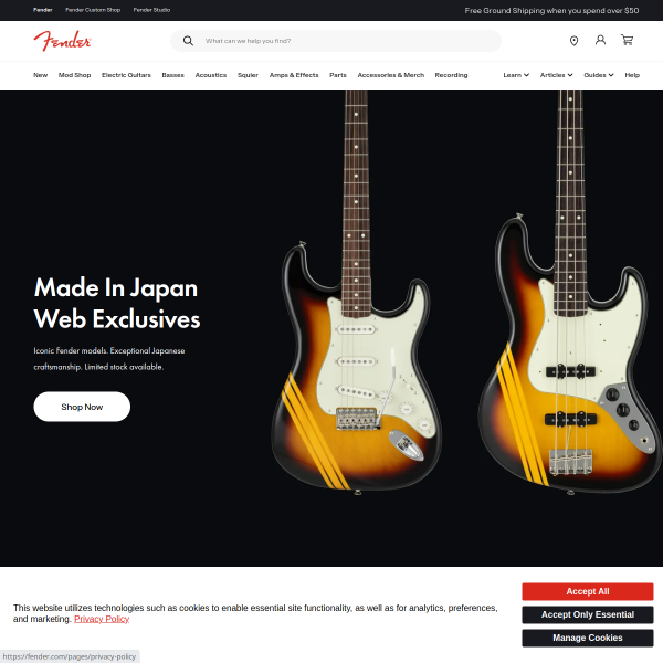 fender.com